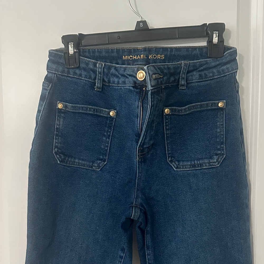Michael Kors High Rise Dark Blue Jeans